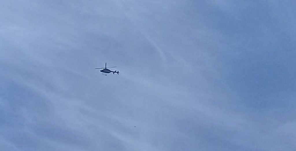 Dos heridos tras capotar helicóptero en faenas de alta tensión en Limache