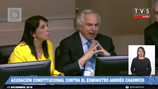 Andrés Chadwick Piñera: 5 años de inhabilitación política tras aprobarse la Acusación Constitucional