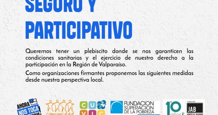 Consejera Campusano y organizaciones de la sociedad civil exigen conocer medidas para tener un plebiscito participativo y seguro en la región